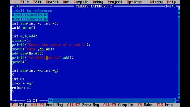 C-programming Functions Parameter passing methods,Nested Function, Recursive functions смотреть онлайн