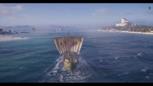 Assassin's Creed Odyssey. Корабль культиста затонул у руин к северу от Тиры. Дворец Амфитриты