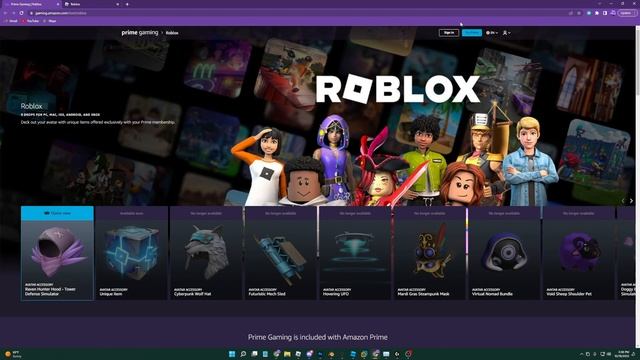 How To Get a FREE DOMINUS (Roblox Prime Gaming) смотреть онлайн