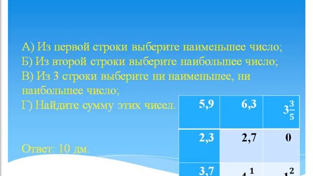 Решение примеров на магические квадраты