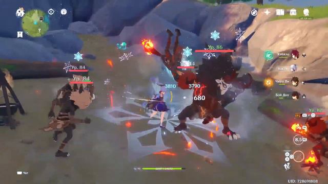 Genshin Impact. Понедельник день тяжёлый, еженедельные боссы и репутация. смотреть онлайн