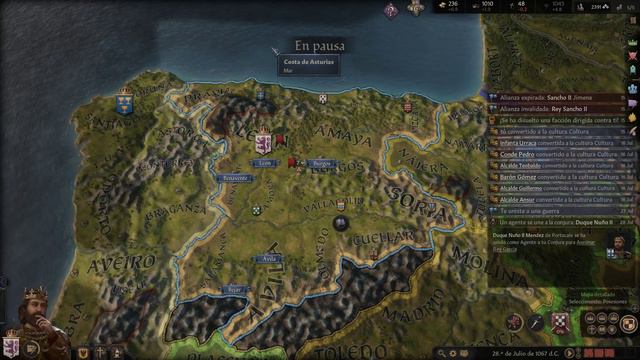 Amor fraternal en una España medieval 🦁 [2] Reino de León Crusader Kings III español смотреть онлайн
