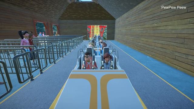 Planet Coaster: Ultra Boomerang Roller Coaster