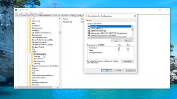 DHCP Client Service Gives Access Denied Error in Windows 10 [Tutorial]