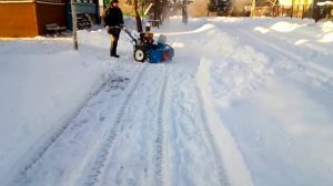 Мотоблок Нева мб 2 + снегоуборщик