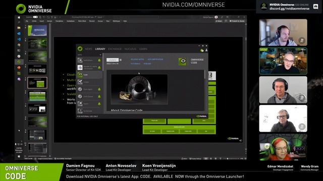 NVIDIA Omniverse Stream | Deep Dive: Omniverse Code