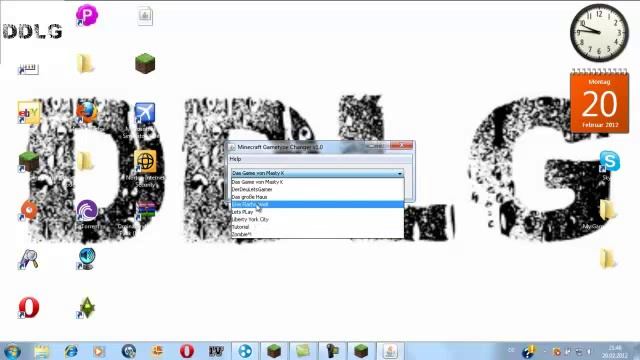 Minecraft Modus wechseln (Minecraft Gametype Changer)