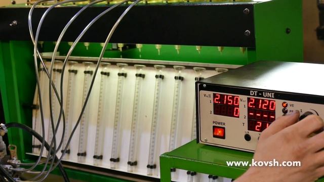Мы используем прибор DT-UNI фирмы Open System для проверки и ремонта ТНВД смотреть онлайн