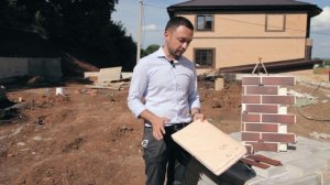 Отделка фасада дома. Клинкерные термопанели.