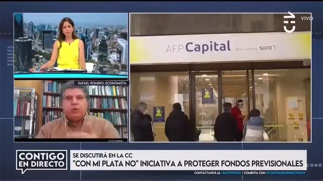 Rafael Romero, académico FENUAH sobre a iniciativa contitucional "Con mi plata no" - Chilevisión смотреть онлайн