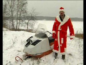 Тест-драйв снегохода Буран