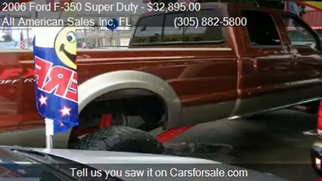 2006 Ford F-350 Super Duty King Ranch 4dr Crew Cab 4WD LB fo смотреть онлайн