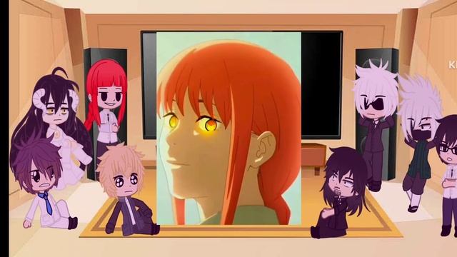 Anime Fandoms react to each other part final(Albedo/Makima) смотреть онлайн