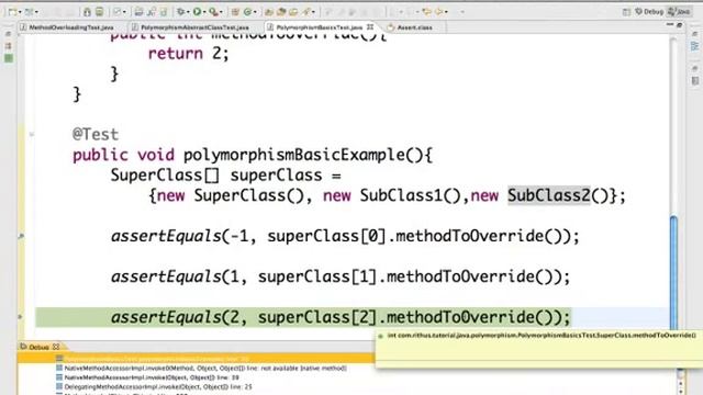 java polymorphism in telugu смотреть онлайн