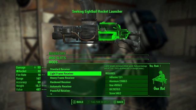 Fallout 4 Mods (Xbox one) T6M Spadey's Unreal Rocket Launcher смотреть онлайн