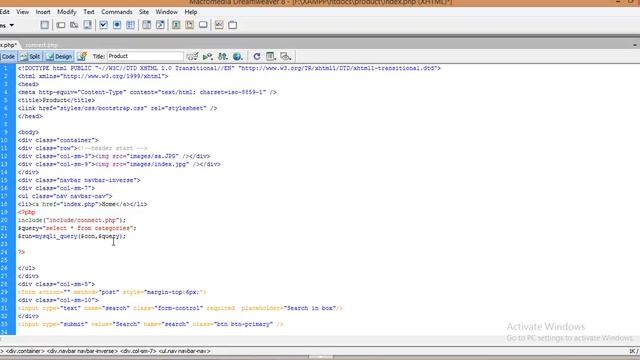 complete CMS & Website in PHP MySQLi and Bootstrap in Hinidi part 6 Creating the menu смотреть онлайн