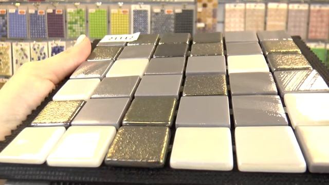 Серая стеклянная испанская мозаика смотреть онлайн