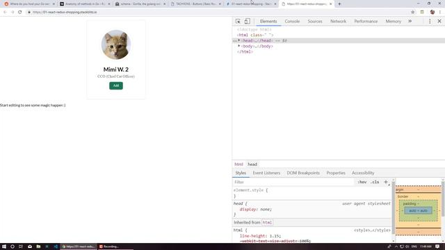 01 React Redux shopping cart project смотреть онлайн