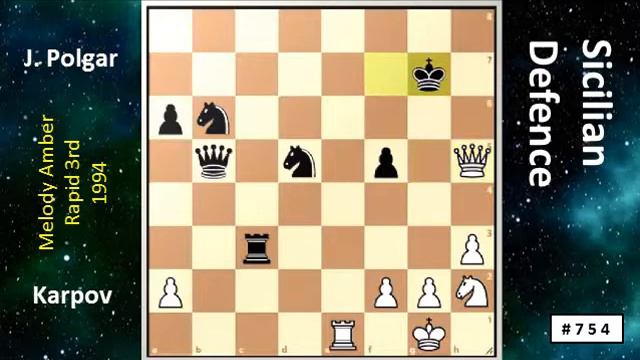 KARPOV vs J POLGAR | CHJESS#754 смотреть онлайн