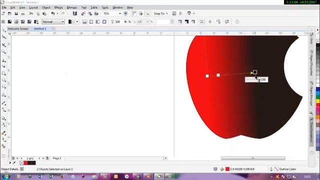Tutorial coreldraw x7 untuk pemula membual logo apple 3d смотреть онлайн