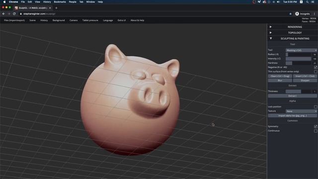sculptGL - sculpt along tutorial 1 (tagalog) смотреть онлайн