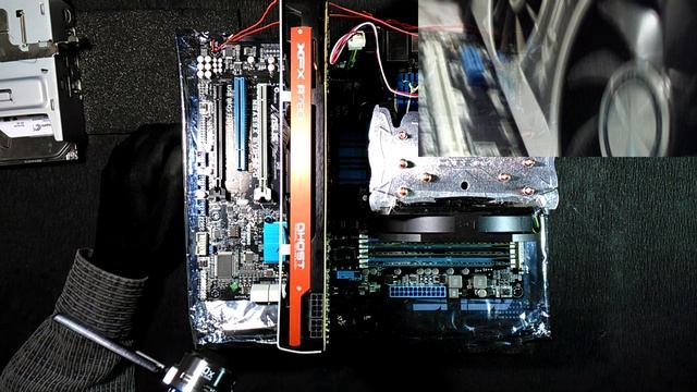 Разгон процессора и видеокарты. AMD FX 8350. AMD 7970. Улучшаем охлаждение. Простые методы.