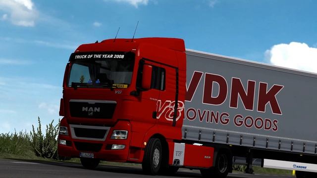 ETS2 MAN TGX 18.680 Vík í Mýrdal - Keflavik смотреть онлайн