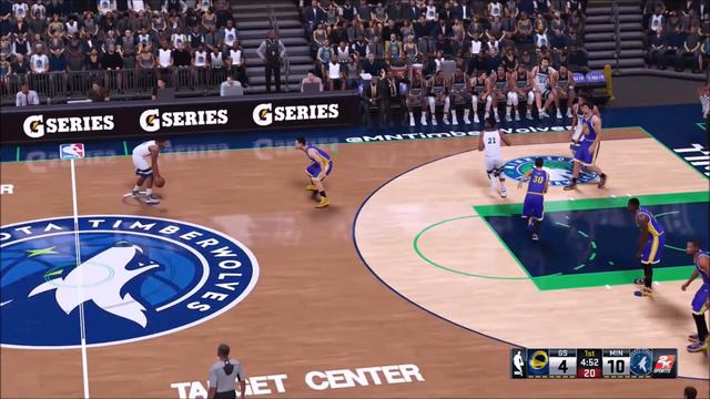 NBA 2K18 Rosters: Warriors Vs T'Wolves - NBA 2K16 Gameplay | Durant Duel Against Jimmy Butler смотреть онлайн