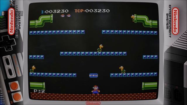Retroarch - NES with Television Glare Effect смотреть онлайн