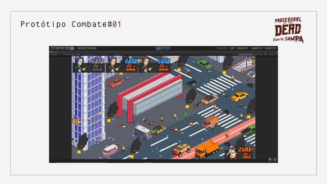 Procedural of the Dead - Vídeo de Protótipo de Jogo Eletrônico смотреть онлайн