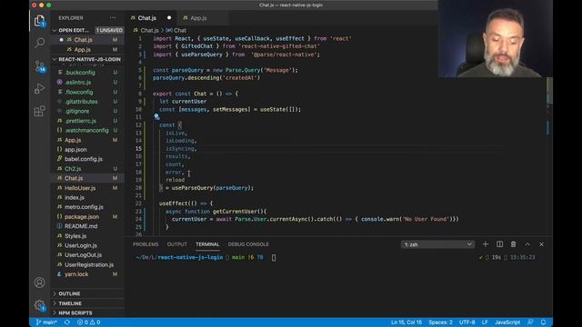 Realtime React Native Chat App - Delivering Realtime messages смотреть онлайн