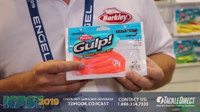 Berkley Gulp 5in Grub at ICAST 2019 смотреть онлайн