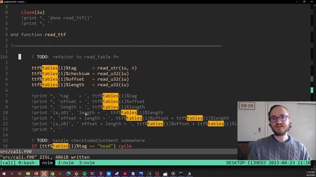 cali e2: parsing the head table смотреть онлайн