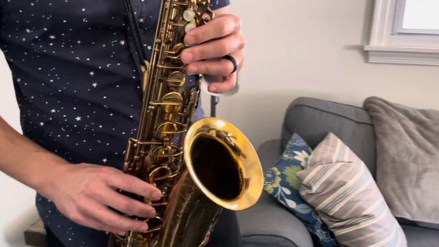 Ultra Rare Jimmy Dorsey Model Selmer Alto Saxophone Demo, www.dcsax.com смотреть онлайн