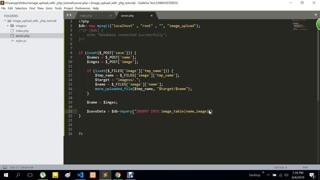 PHP File /Image Uploading and display Bangle Tutorial With Source Code смотреть онлайн