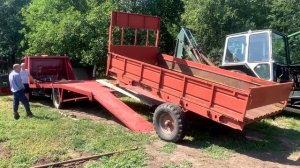 Купил СЛИШКОМ БОЛЬШОЙ прицеп для минитрактора