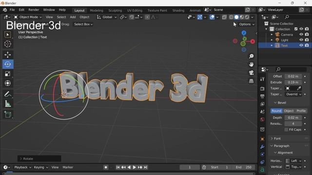 Как сделать золотой цвет в Blender 3D смотреть онлайн
