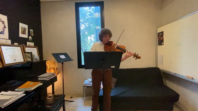 Alfred Uhl's "30 etudes for viola" #14 смотреть онлайн