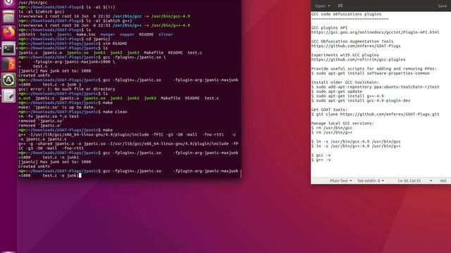 GCC Code Obfuscation Plugins GOAT - Part 1 (JPanic) смотреть онлайн