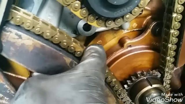 Dodge 2.7 Timing Chain Guide Play. смотреть онлайн