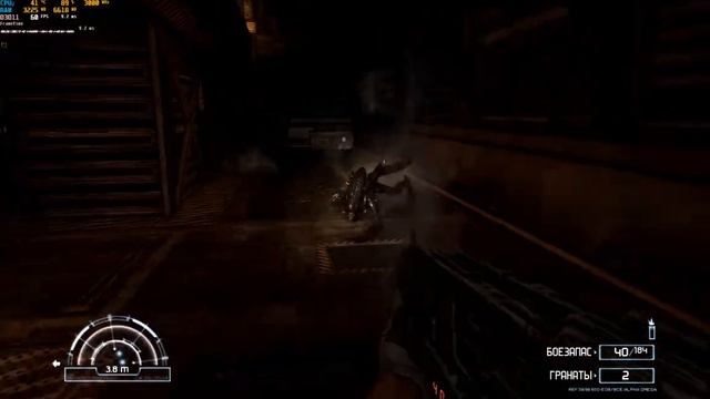 Aliens vs Predator на Core2 Duo E8400 + GTX1050 смотреть онлайн
