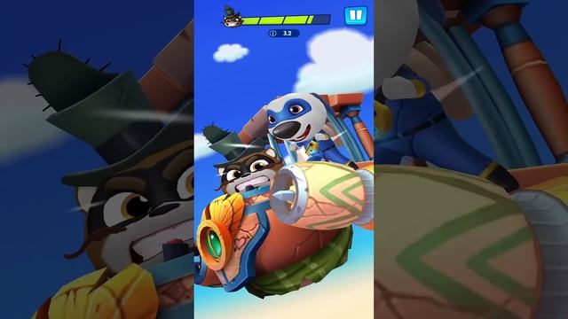 Talking Tom Hero Dash - Hank Rescues Ben from Bad Raccoon Full Gameplay смотреть онлайн