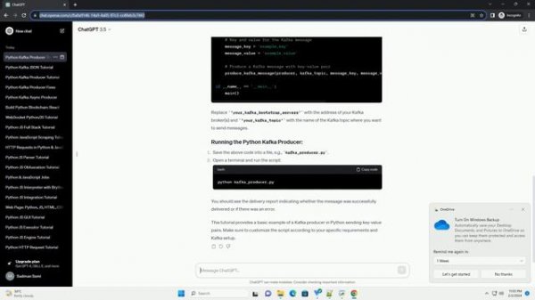 python kafka producer send key value