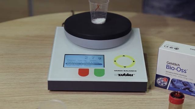 Bio Oss (Geistlich). Эксперимент - что важнее - вес или объем. смотреть онлайн