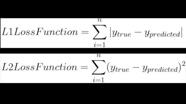 L1 and L2 Loss Functions in Machine Learning смотреть онлайн