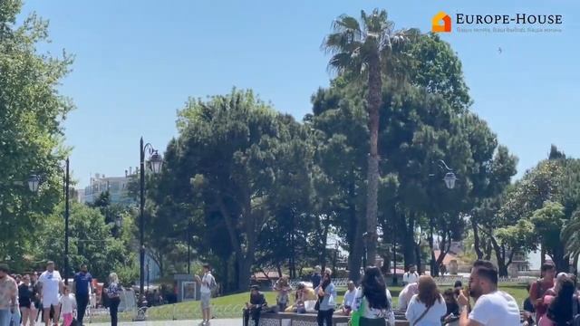 Турция. Парк Султанахмет. Стамбул современный. Европа-Хаус.Turkey. Sultanahmet park. Istanbul modern смотреть онлайн