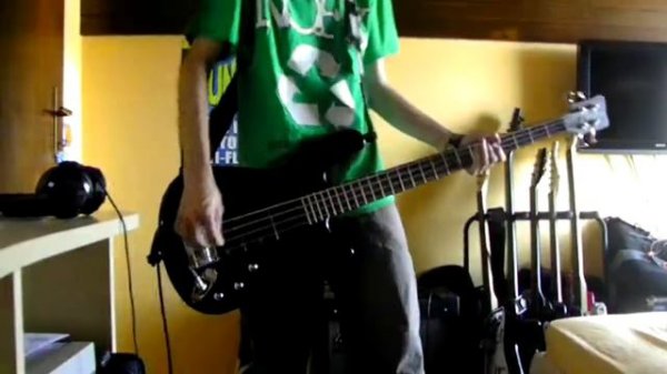 Nirvana - Territorial Pissings BASS Cover