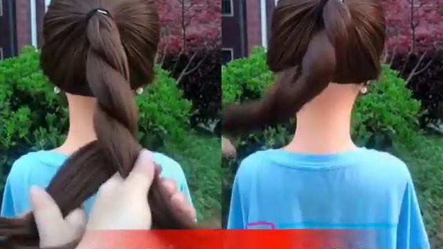 Beautiful hairstyle for collage girls # 490 смотреть онлайн