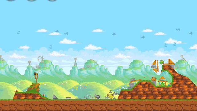 Angry Birds Red's Mighty Feathers 23-6 - Прохождение на 3 Звезды - 3 Star Walkthrough смотреть онлайн