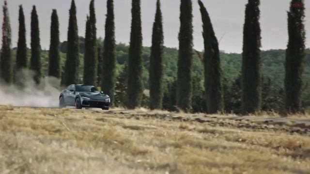 New Ferrari PUROSANGUE suv sport car presentation+Exhaust sound смотреть онлайн